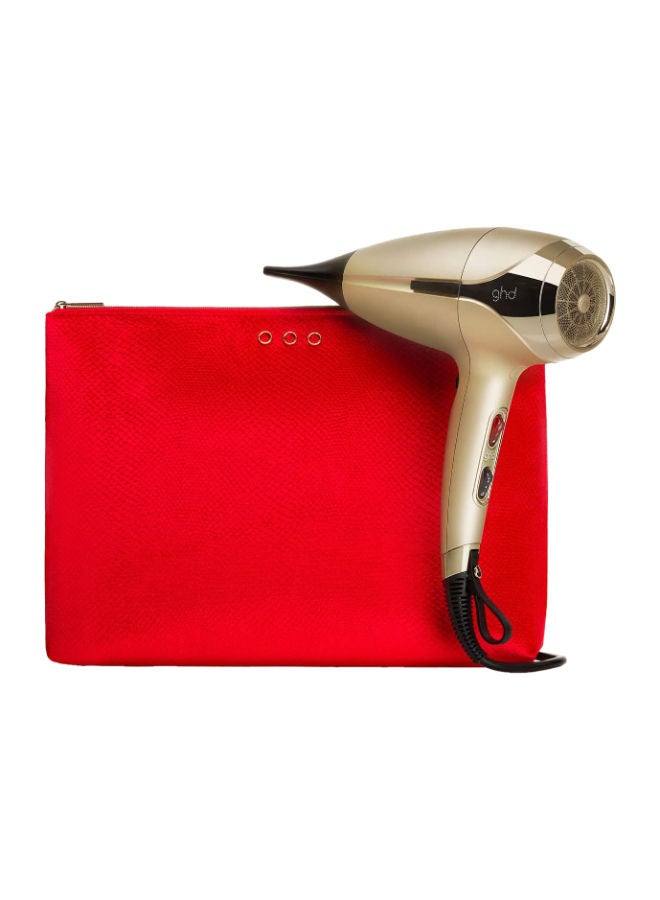 Helios Hair Dryer - Navy, Professional Hairdryer, Powerful Airflow, Style With Speed And Control