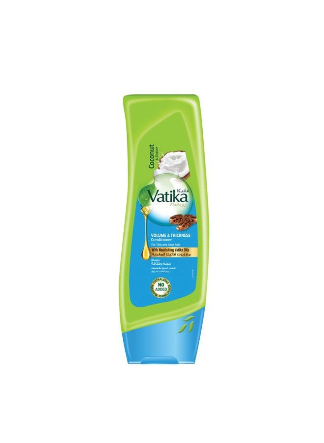 Moisturizing Conditioner - Hydrating Conditioner for Dry, Damaged & Frizzy Hair - Deep Nourishment with Natural Ingredients & Henna - Strengthens & Shines - Coconut - 400ml