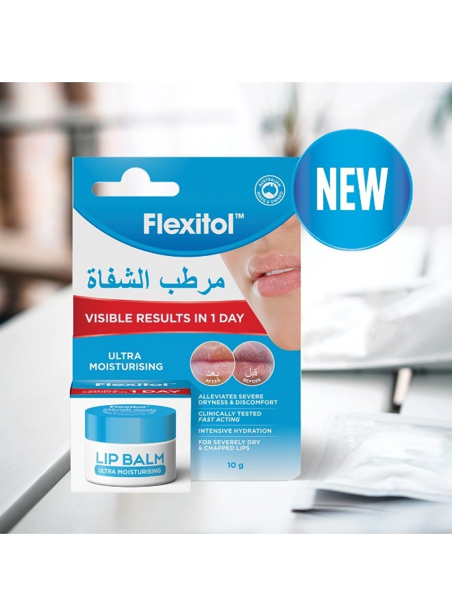 Flexitol Lip Balm Tub for Intensive Lip Repair & Hydration – 10g - image 4