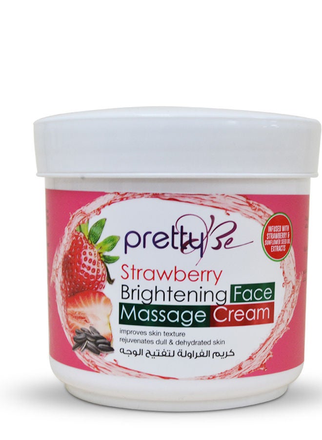 Strawberry Brightening Face Massage Cream 550ml