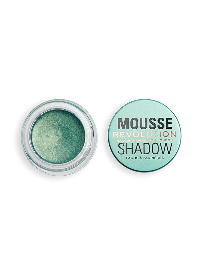 Makeup Revolution Mousse Shadow Emerald Green