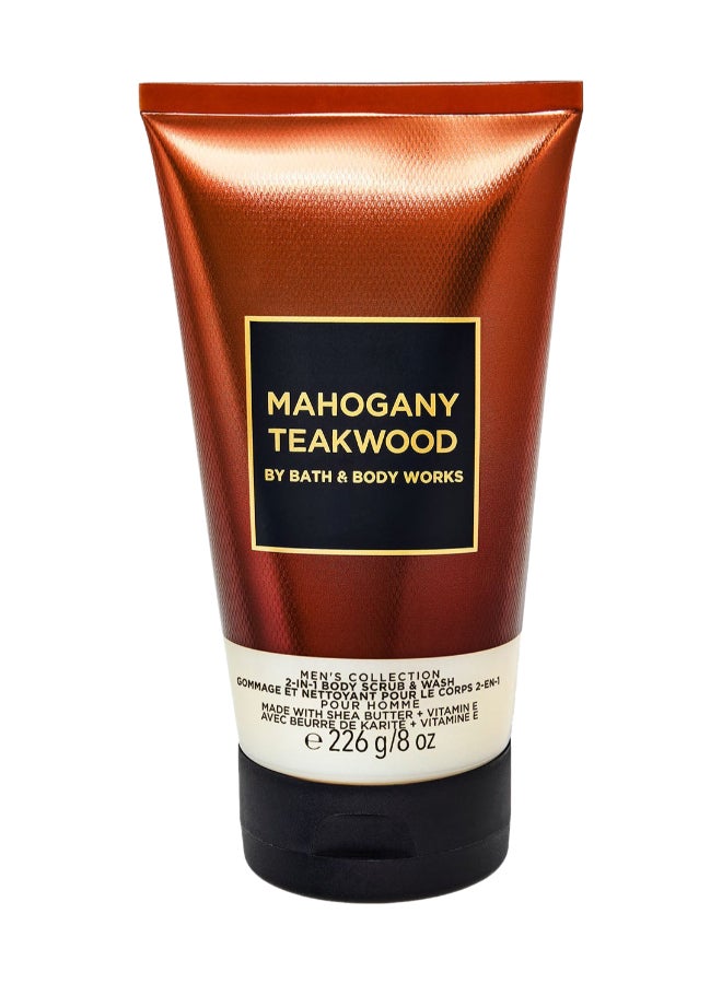 Mahogany Teakwood Body Scrub