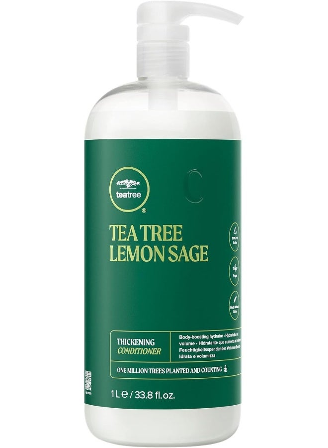 Tea Tree Lemon Sage Thickening Conditioner For Unisex 33.8 oz