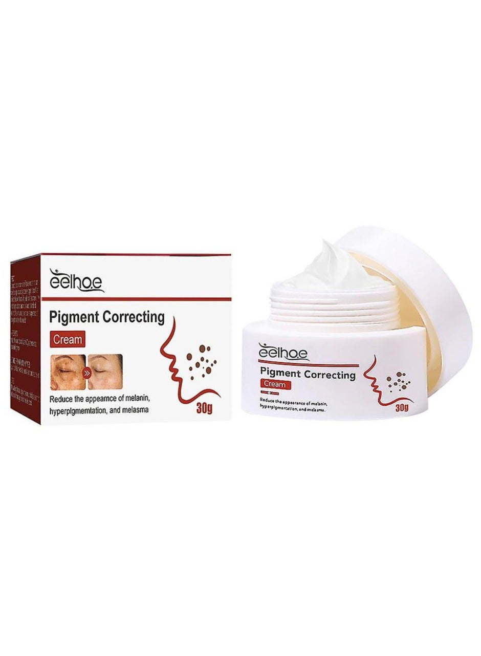 Pigment Correcting Cream Strong Whitening Face Cream Melasma Lightening For Dark Skin Even Skin Tone Decomposition Of