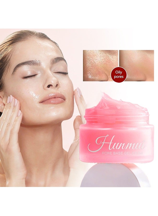 Pore Base Gel Cream，Face Primer Pore Base Gel Cream，Magical Perfecting Base Face Primer Under Foundation Anti Aging Wrinklesshrink Pore Remove Fine Linesexfoliatinganti Oxidation 30g