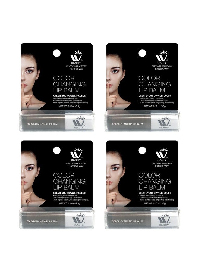 Care Lip Balm Rich In Vitamin E And Provides Sustained Repair Color Changing Tinted Moisturizer 3.3 G (4 Pack)
