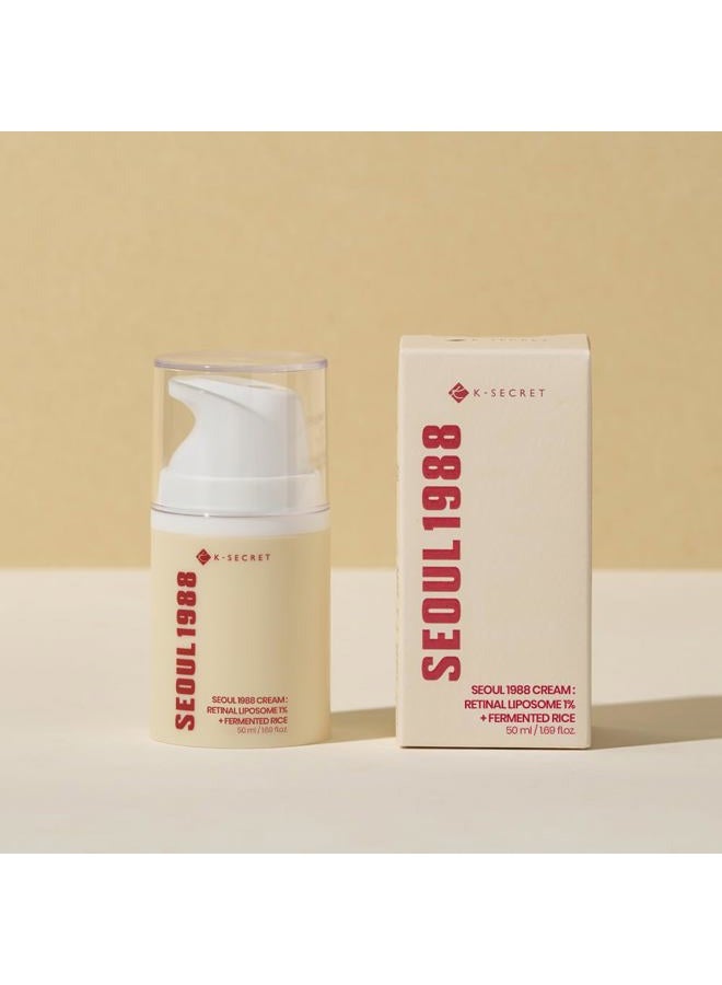 SEOUL 1988 Cream : Retinal Liposome 1% + Fermented Rice