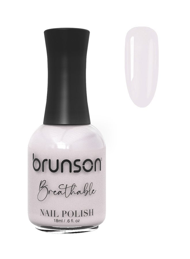 Breathable Nail Polish Halal nail polish Wudu friendly Quick-Dry Vegan long lasting but easy peel off   18ml BH020