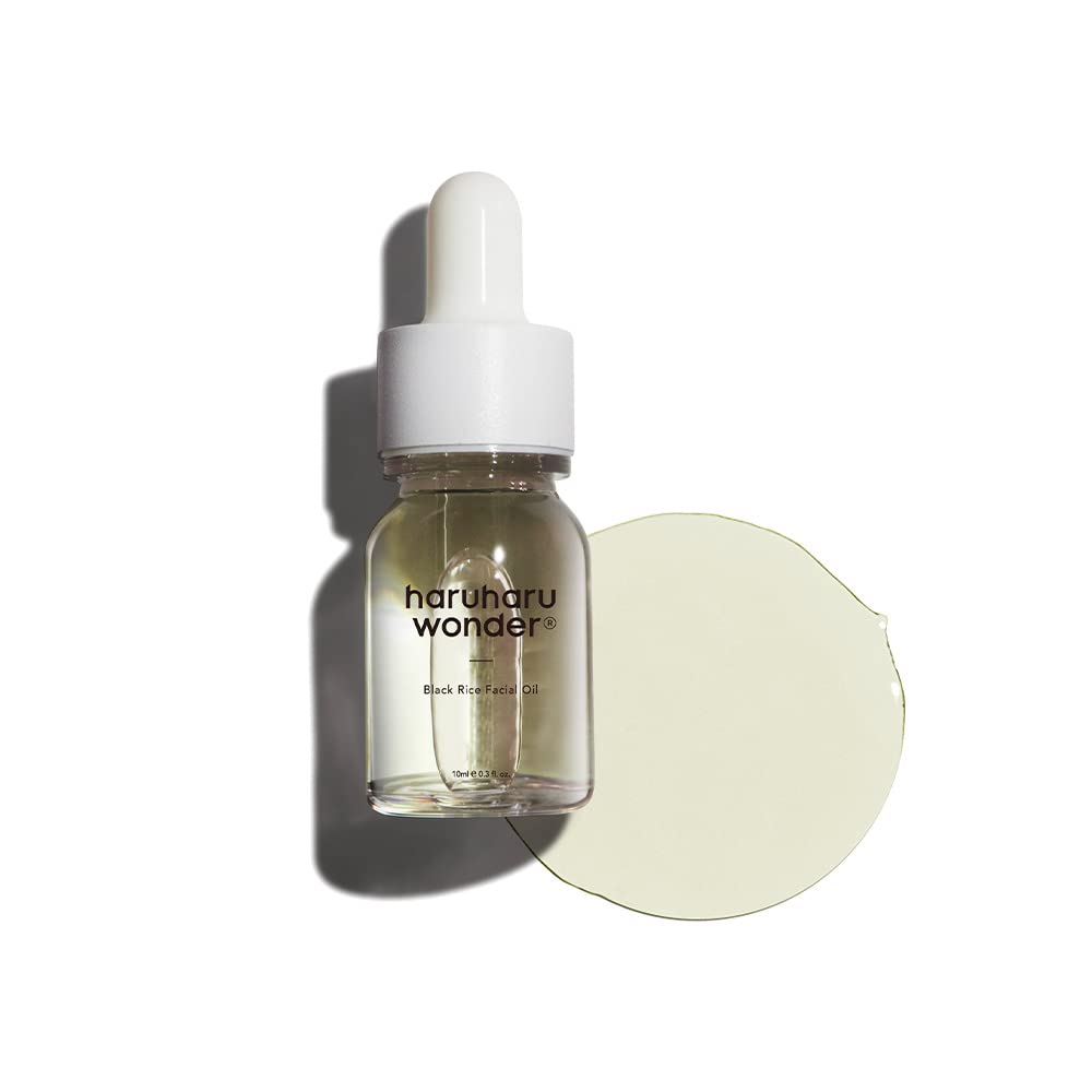 HARUHARU Wonder Black Rice Facial Oil (10ml) | Vegan, Crurelty Free, EWG-Greenâ€¦