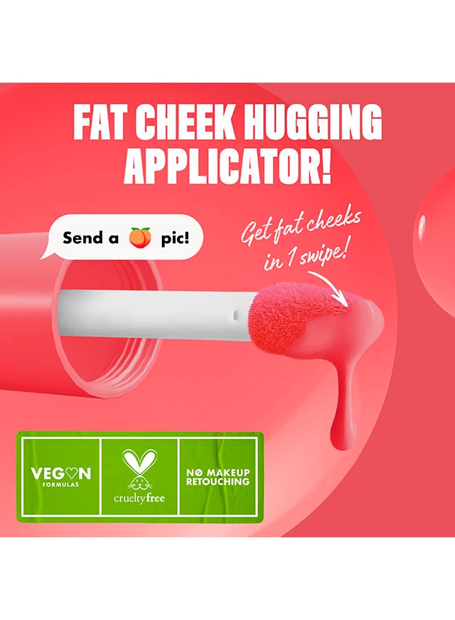 Fat Cheeks Juicy Blush, Liquid Blush, 12 HR Wear, Fig Fizz - image 9