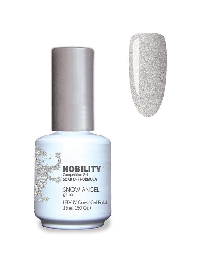 Gel Nail Polish 15 ml, Long Lasting, Chip Resistant, Requires Drying Under UV Led Lamp Snow Nbgp127