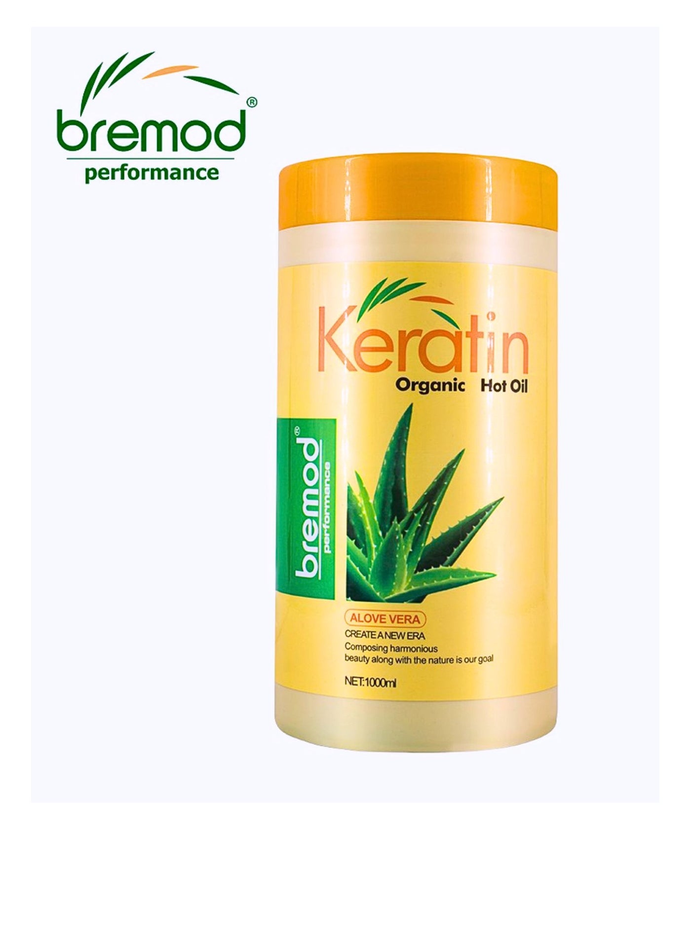 Performance Keratin Organic Hot Oil - Aloe Vera 1000ml