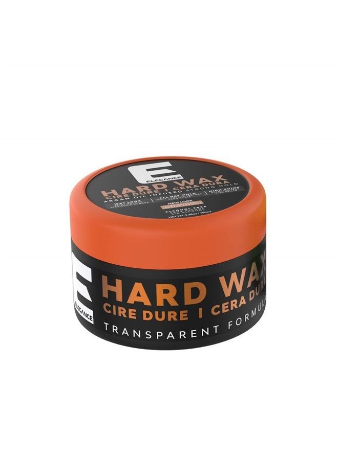 Elegance Transparent Hair Styling Gel Wax With Argon Oil 3.38 Oz (Hard Hold)
