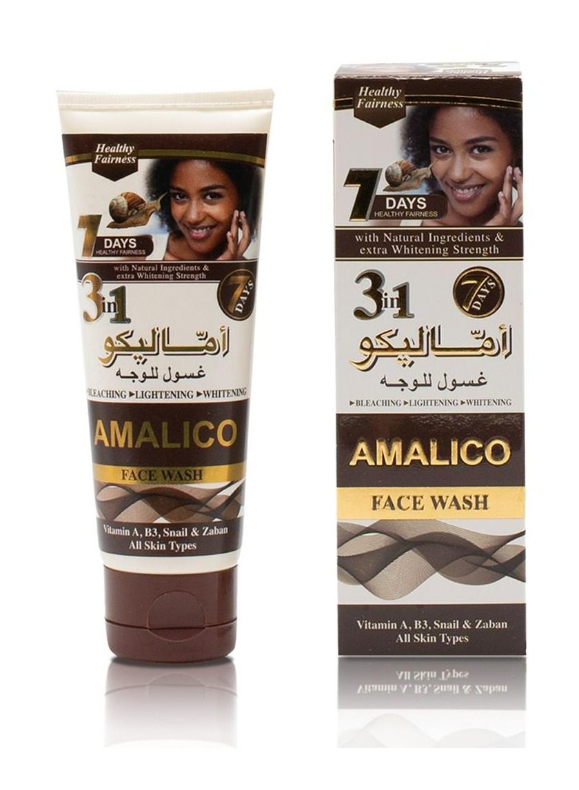 3in 1 Lightening Face Wash with Vitamin B3 & Zaban 75ml