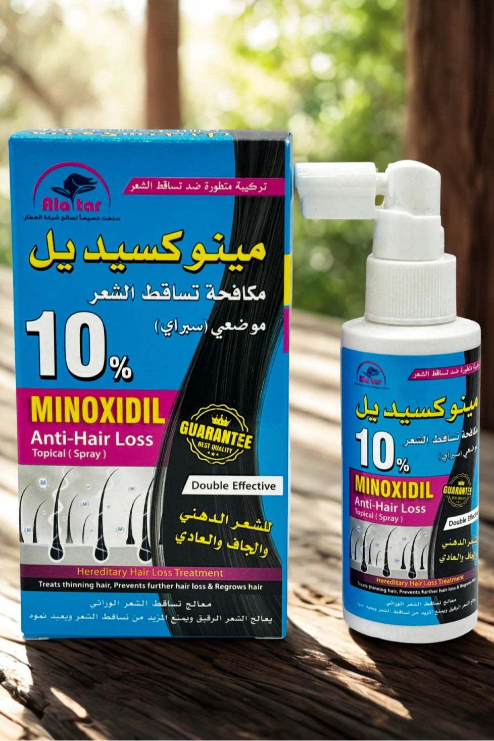 Minoxidil 10 % Anti-Hair Loss Topical Hair Spray 65ml