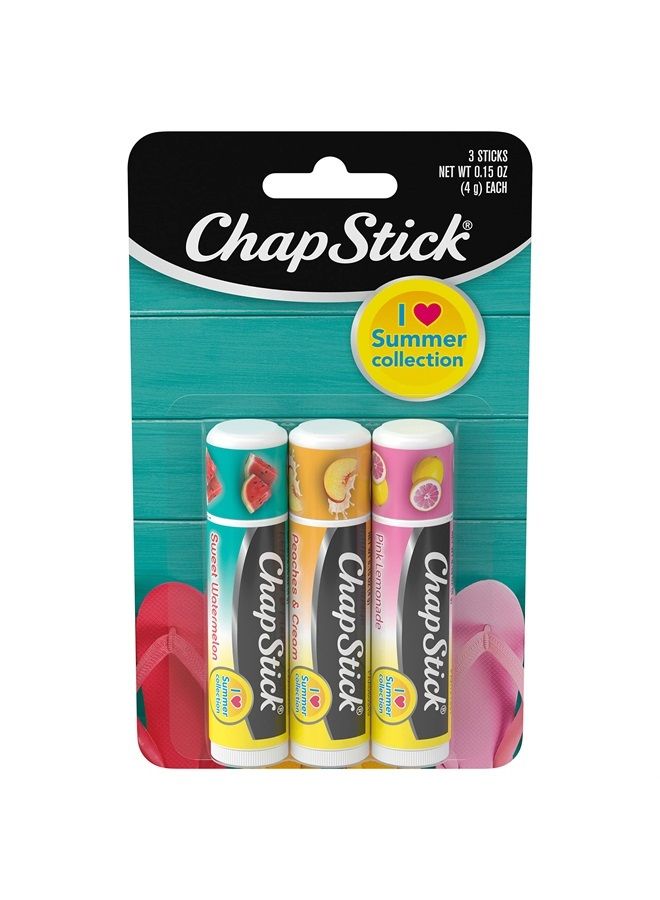 Chapstick Lip Tube (Pack of 3)