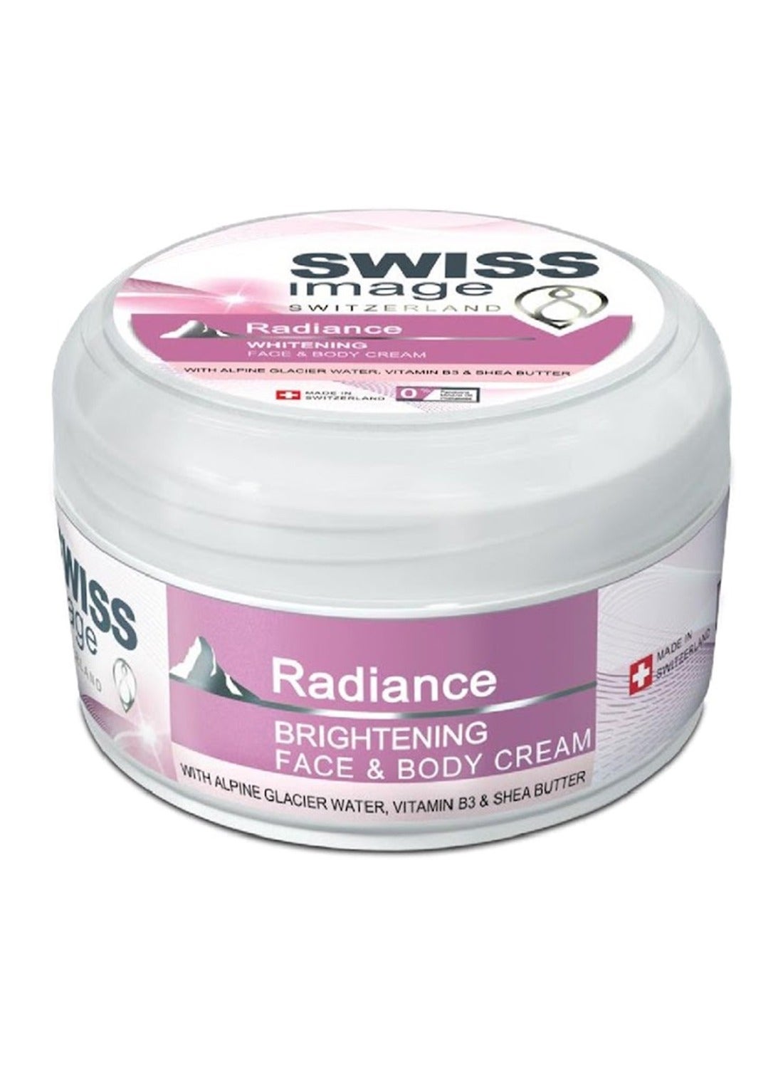 Radiance Brightening Face Body Cream 200ml, Lightweight, Non-greasy, Fast-absorbing, Hydrates, Softens And Enhances Radiant Skin Tone With Niacinamide & Shea Butter, All Skin Types | Packaging may Vary