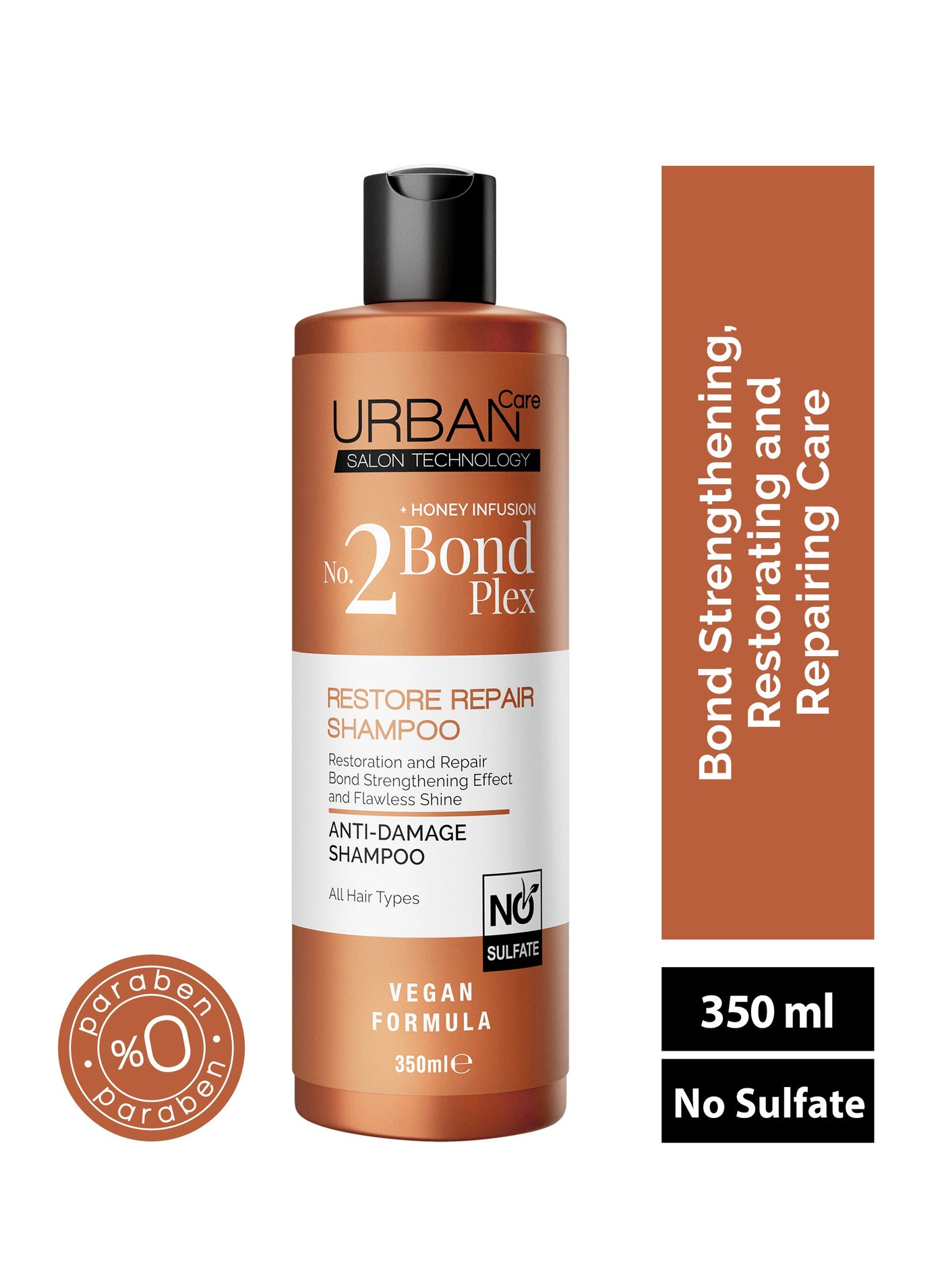 Urban Care No:2 Bond Plex Restore Repair Shampoo