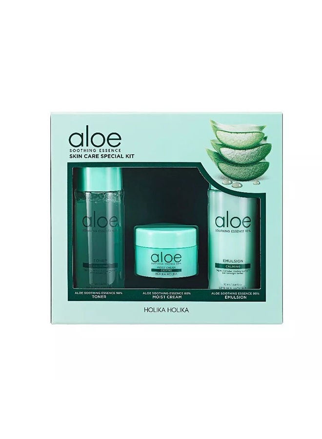 Aloe Soothing Essence Skincare Special Kit
