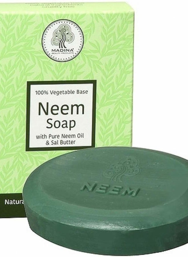 Madina Neem Advance Soap [Pack of 2 - Green - 3.5 oz.]