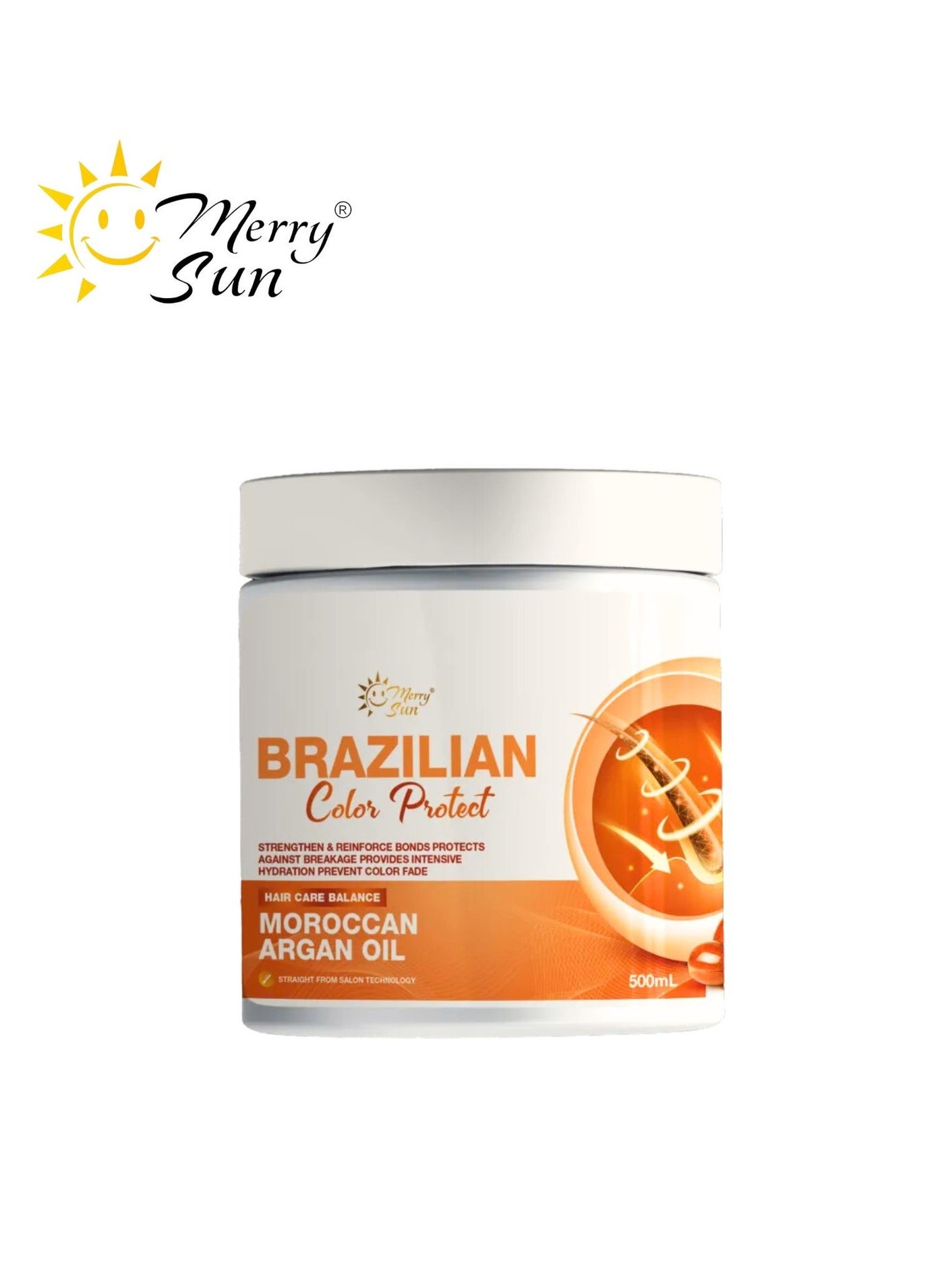 Brazilian Color Protect Moroccan Argan Oil Hair Care Balance Treatment 500ml