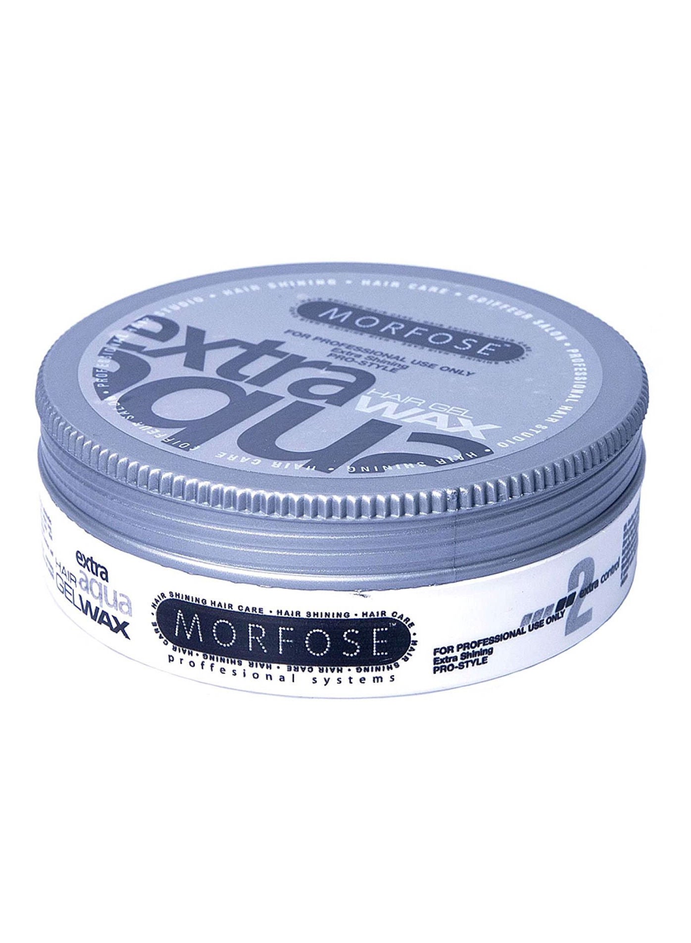 Morfose Extra Aqua Hair Wax 175ml - Flexible Hold & Natural Shine