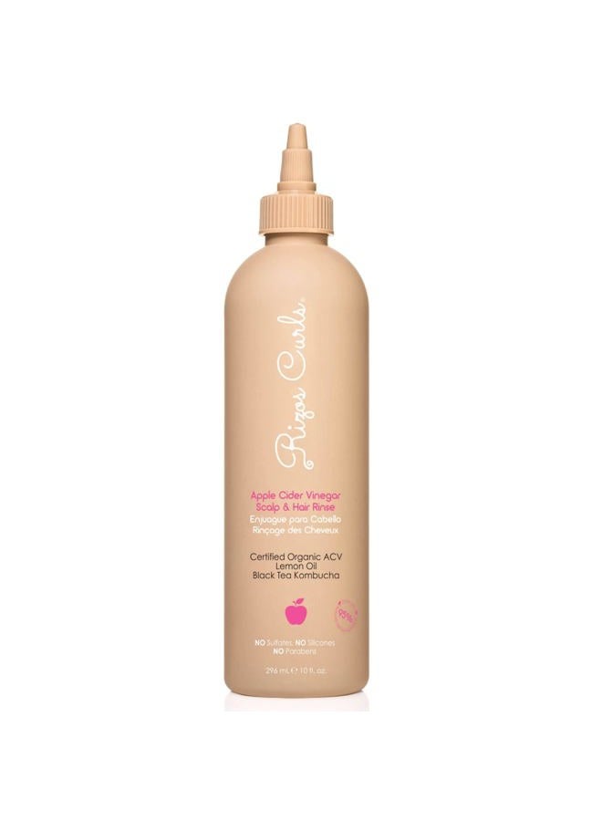 Apple Cider Vinegar Scalp & Hair Rinse, Clarifies to Remove Product Buildup, Balance Oils, Revive Hair & Scalp, Enhances Softness & Shine, 10 oz
