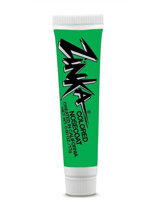 Colored Nosecoat Waterproof Sunblock - .6oz Tube (Jungle Green)