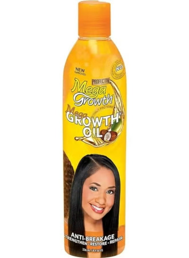 Mega Growth Anti-Breakage Hair Growth Oil 236 ML