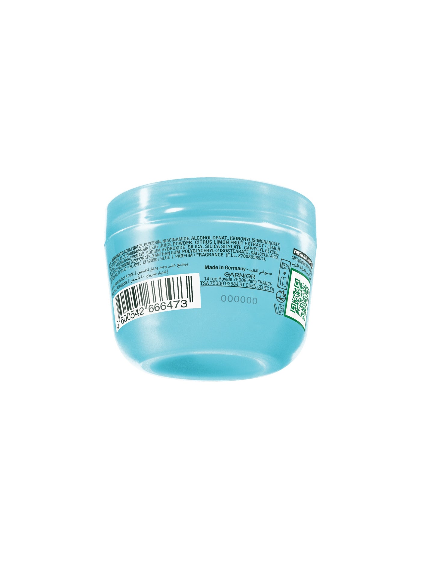 Garnier SkinActive, Fresh & Plump Moisturizer Cream, 4% [Niacinamide + Hyaluronic acid], For Dehydrated & Dull Skin - image 2