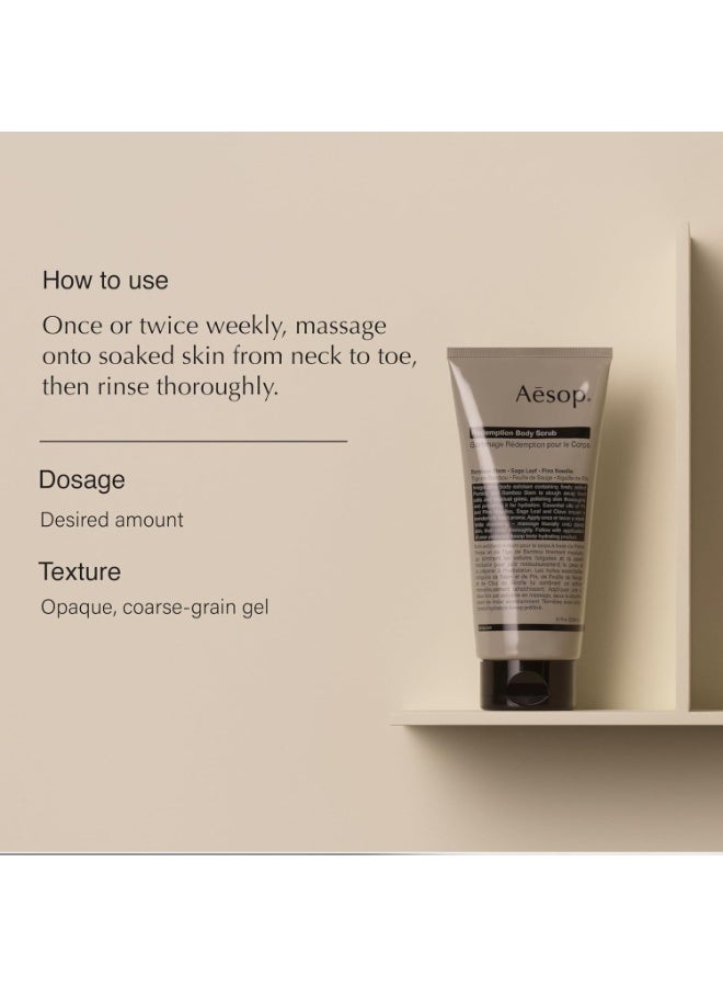 Aesop Redemption Body Scrub 180mL - image 2