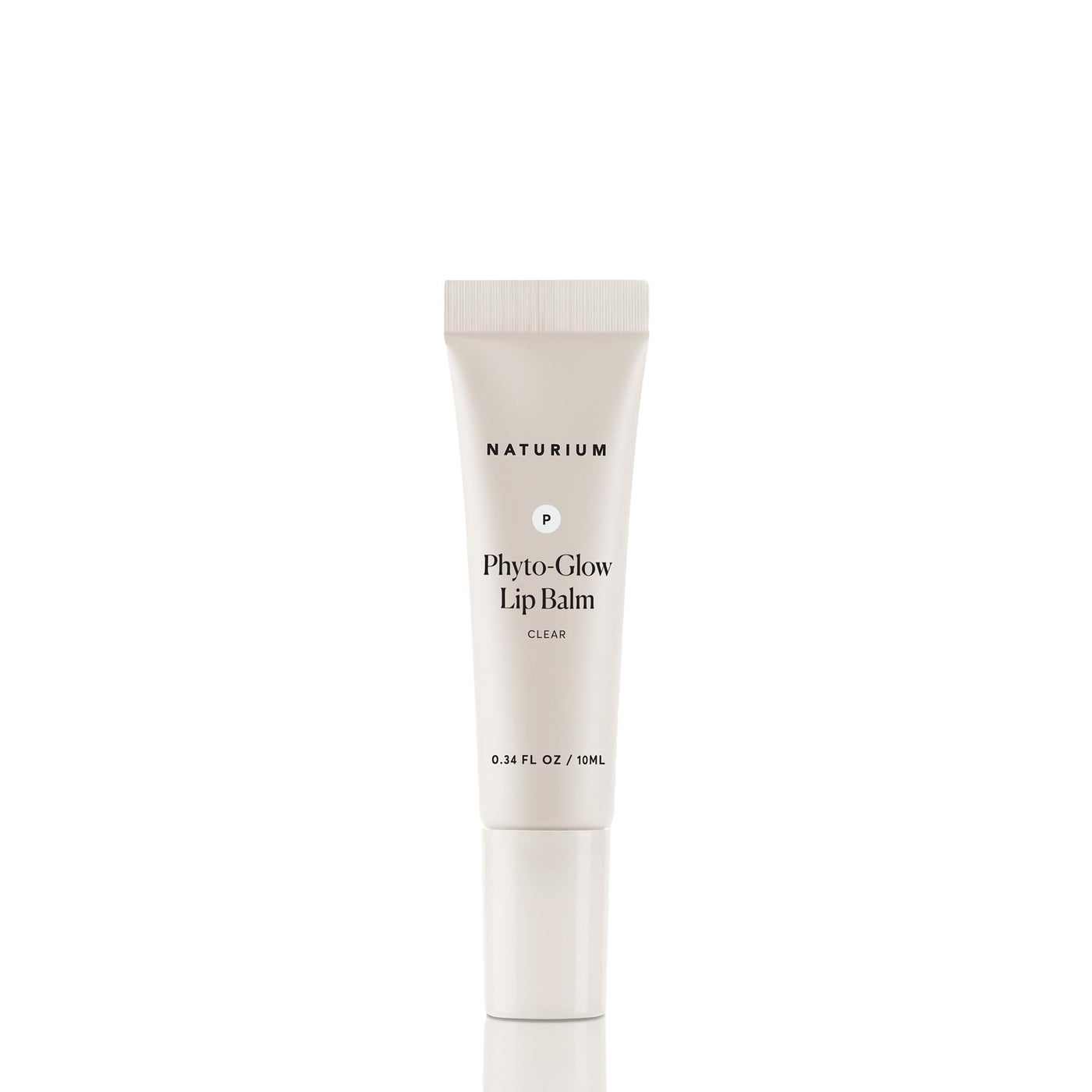 Naturium Phyto-Glow Lip Balm, Hydrating Lip Care with a Glossy Finish, 0.34 oz Clear