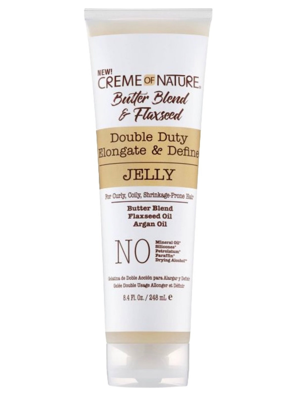 Butter Blend And Flax Seed Detangle Duty Elongate And Define Hair Jelly 248 ML