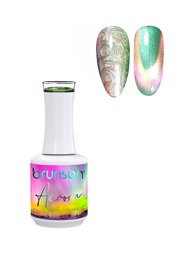 Cat Eye Gel Polish 15ml Aurora Reflective Sparkly Diamond Gel Effect Magnetic French Manicure Pedicure Gel Nail Polish Salon Quality Chip Resistant Gel Nail Extensions UV Gel Nail Paint for Nail Art
