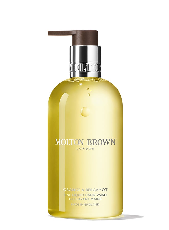 Orange & Bergamot Fine Liquid Hand Wash 300Ml