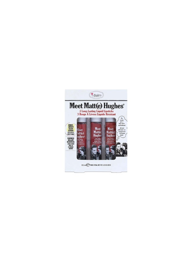 Meet Matte Hughe 3 Full Size Lip Assorted Trios
