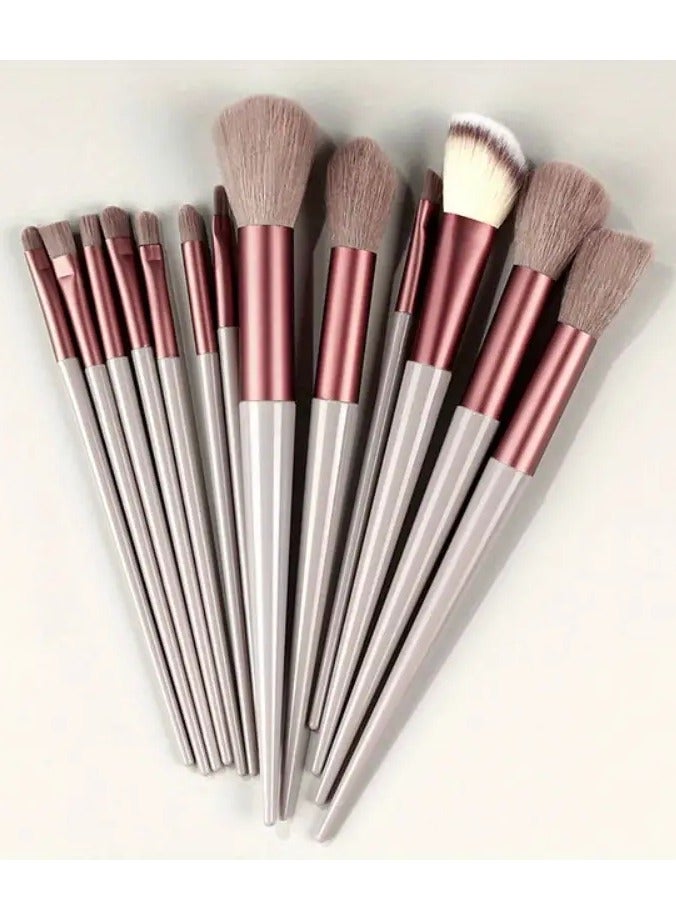 13 Pcs Makeup Brushes Soft Fluffy Prfessional Foundatiion Blush Powder Eyeshadow Kabuki Blending Make Up Brush Beauty Tools