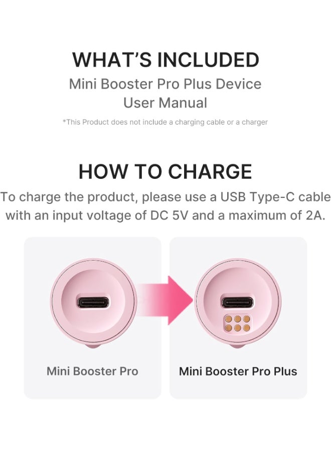 Medicube Booster Pro Mini Plus | Facial Device for Radiance, Calming, and Elasticity | Red, Blue, Purple 3-Mode | Portable Korean Skincare Device, At Home Care | Beige - image 3