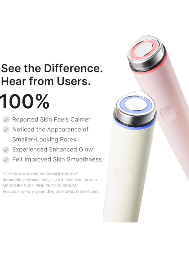 Medicube Booster Pro Mini Plus | Facial Device for Radiance, Calming, and Elasticity | Red, Blue, Purple 3-Mode | Portable Korean Skincare Device, At Home Care | Beige - image 7