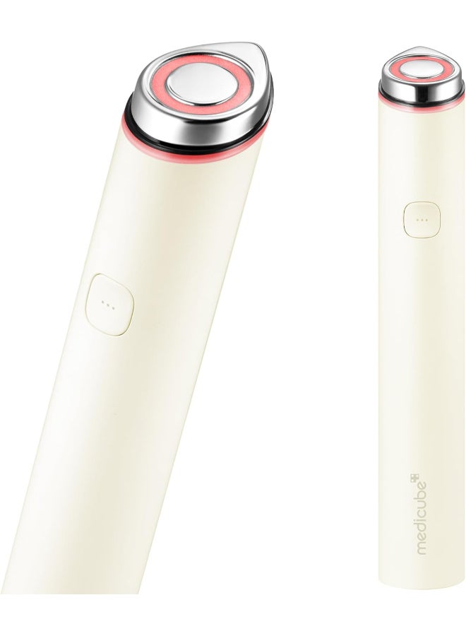 Medicube Booster Pro Mini Plus | Facial Device for Radiance, Calming, and Elasticity | Red, Blue, Purple 3-Mode | Portable Korean Skincare Device, At Home Care | Beige