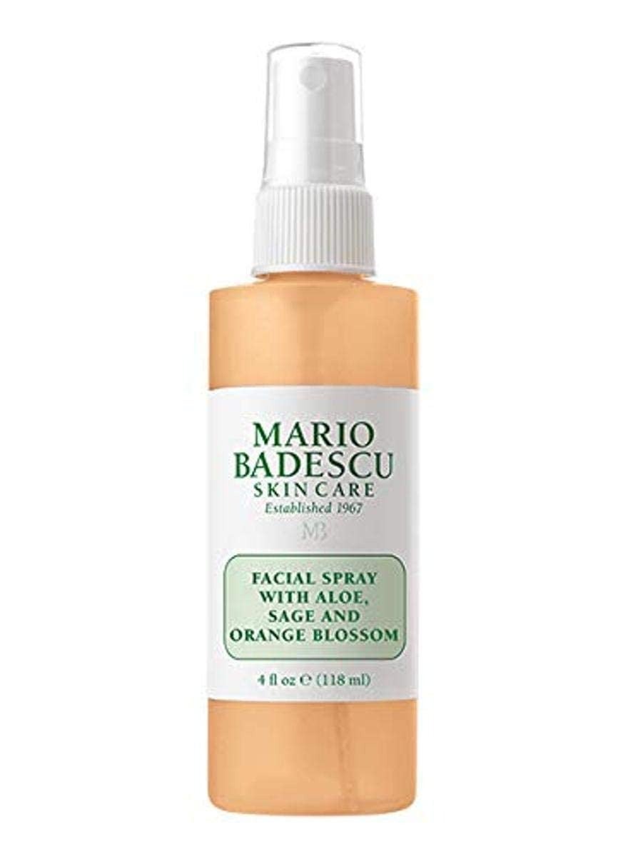 Mario Badescu Facial Spray for All Skin Types, Face Mist that Hydrates and Restores Balance, Helps to Soothe the Skin Suitable for Men & Women, Travel Size