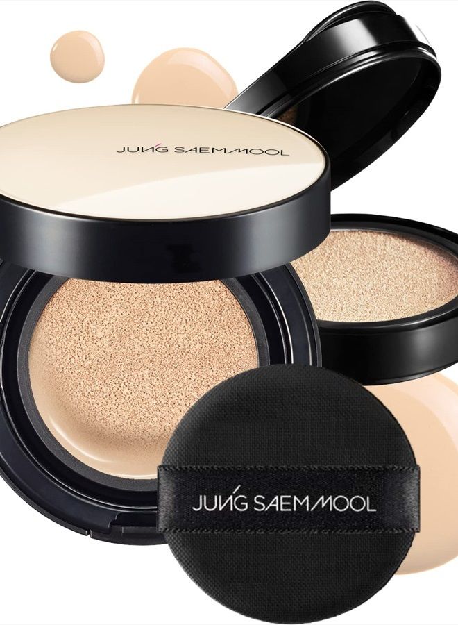 [JUNGSAEMMOOL OFFICIAL] Essential Skin Nuder Cushion (Fair) | Refill Included | Natural Finish | Buildable Coverage | Makeup Artist Brand