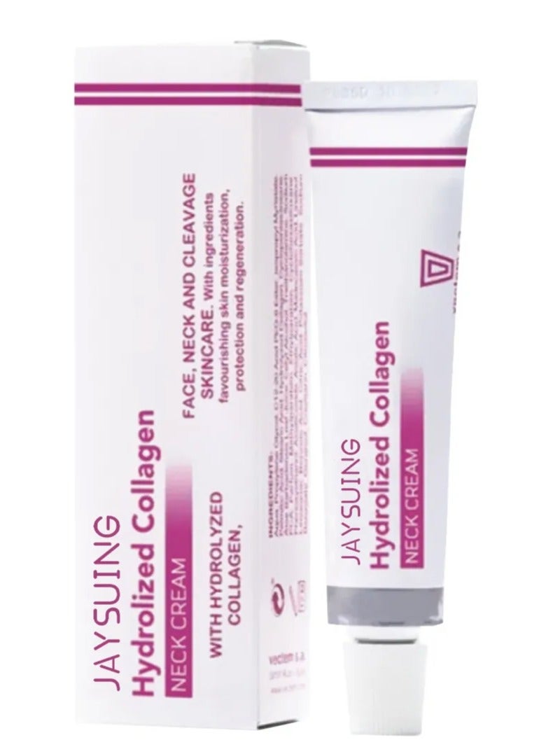 Hydrolized Collagen Neck Cream Neck Firming Cream Natural Neck Moisturiser Neck Care Cream Delay Skin Ageing Anti Wrinkle Anti-Ageing Saggy Whitening Skin