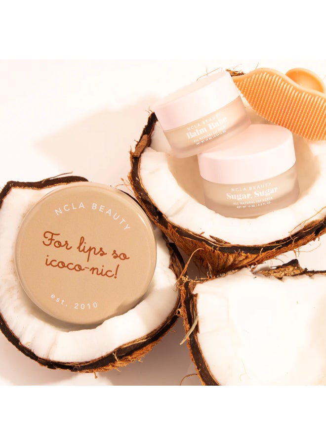 NCLA Beauty Coconut Vanilla Lip Care Set + Lip Scrubber - image 4