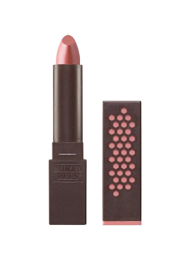 100% Natural Glossy Lipstick, Nude Mist - 1 Tube