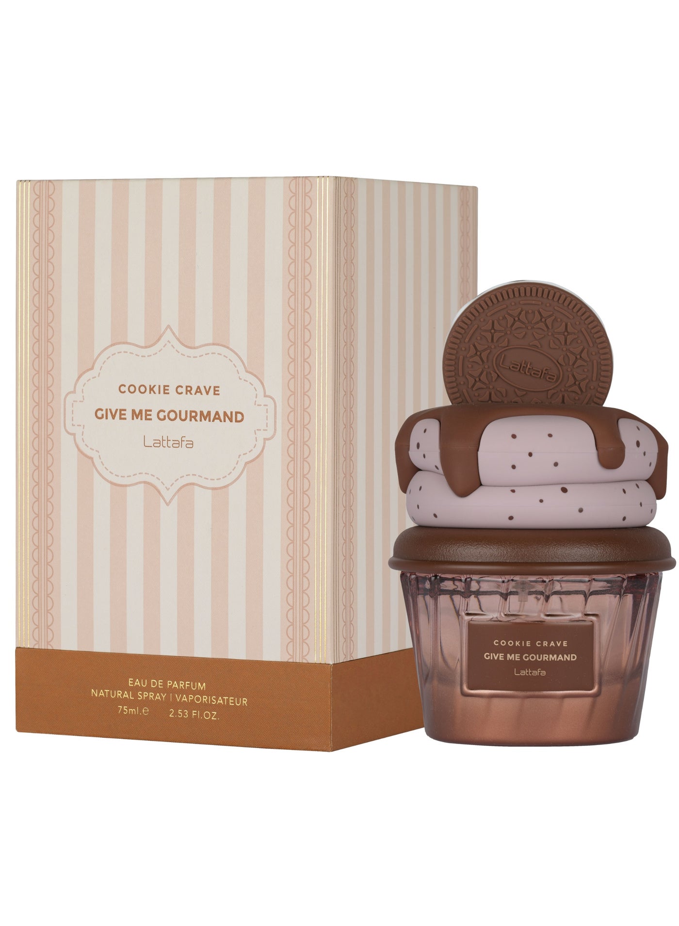 Lattafa Give Me Gourmand - Cookie Crave EDP 75 ml - image 2