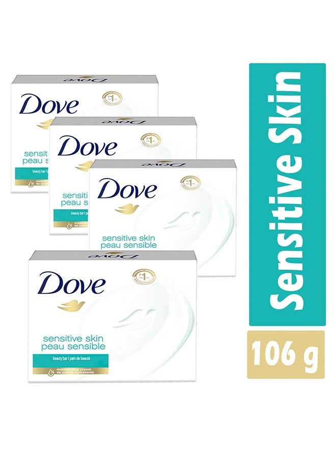 4-Piece Sensitive Skin Moisturizing Beauty Bar Set