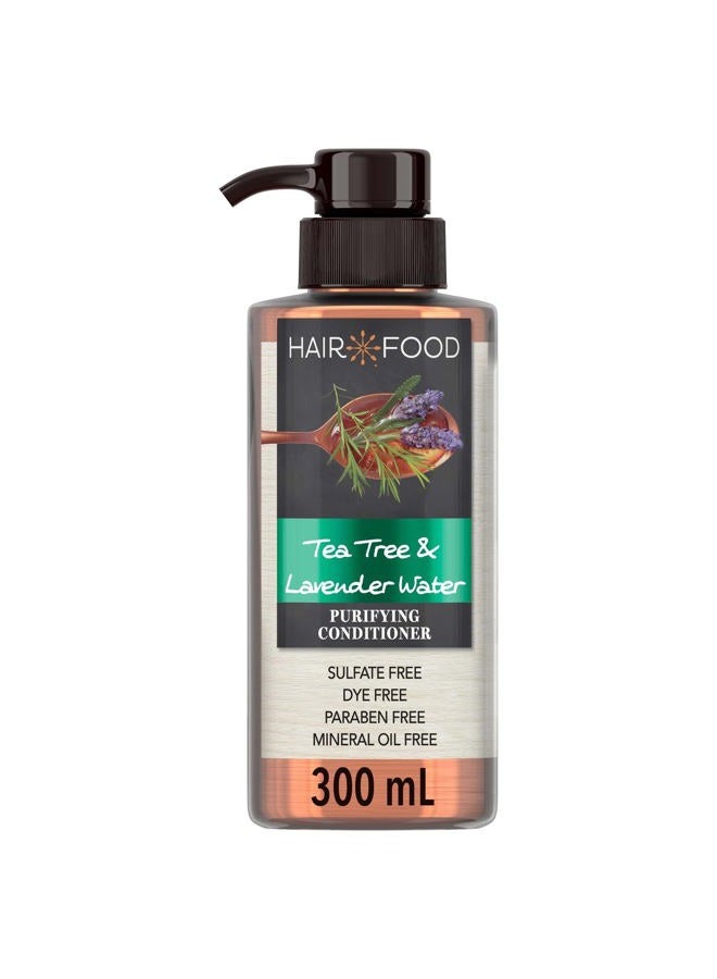 HAIR FOOD Tea Tree & Lavender Water Hair Conditioner 10.1 fluid Ounce (300ml)