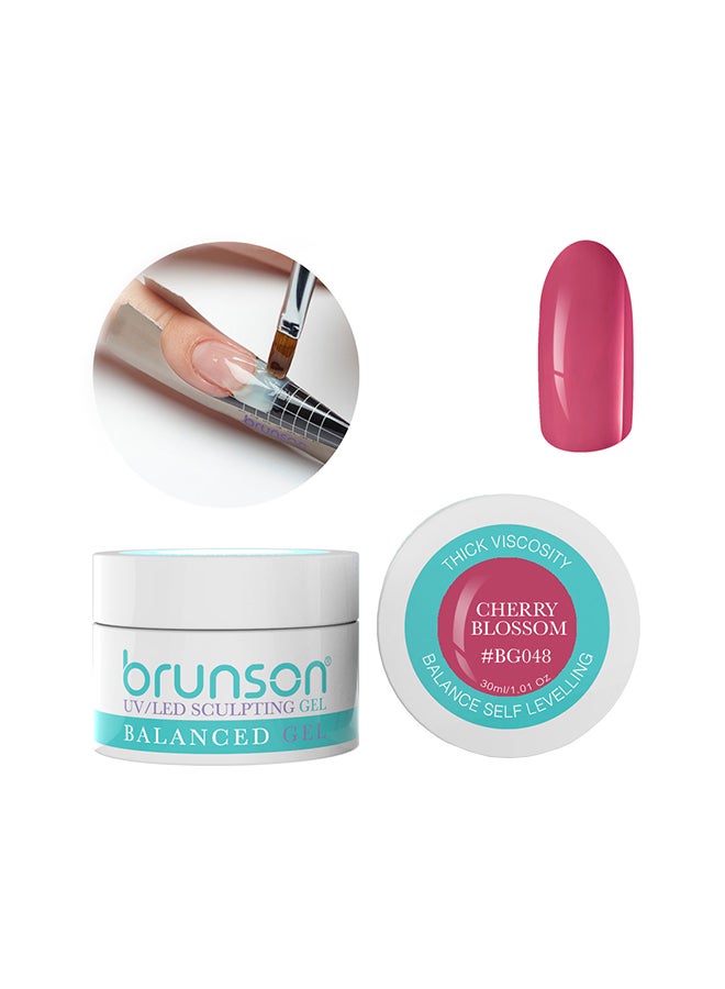 Sculpting Camouflage Uv Builder Gel Balanced Level Gel Uv Sculpting Nail Gel System 30Ml Cherry Blossom Bg048