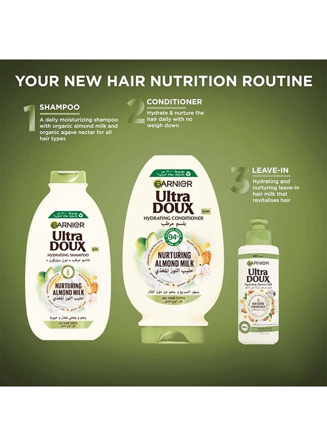 Ultra Doux Almond Milk Hydrating Conditioner, 360 ml - image 2